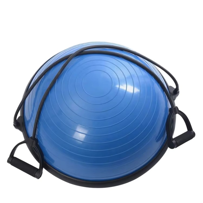 Yoga Fitness Instructor - Balance Ball with Resistance Belt Balance