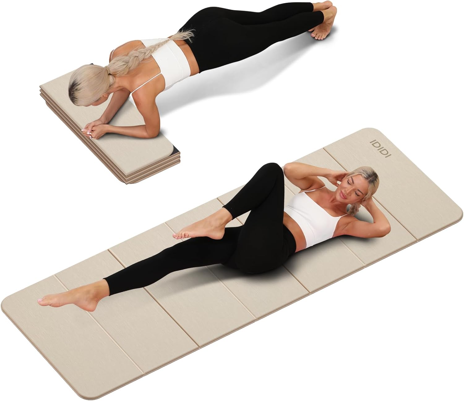 Yoga And Fitness Studio - Foldable Yoga Mat Extra Thick 0.32