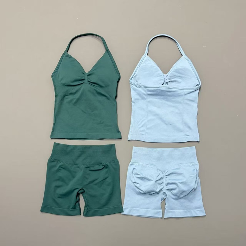 2 Piece Gym Set Women Seamless - مراجعة Yoga Fitness Wear وسعره