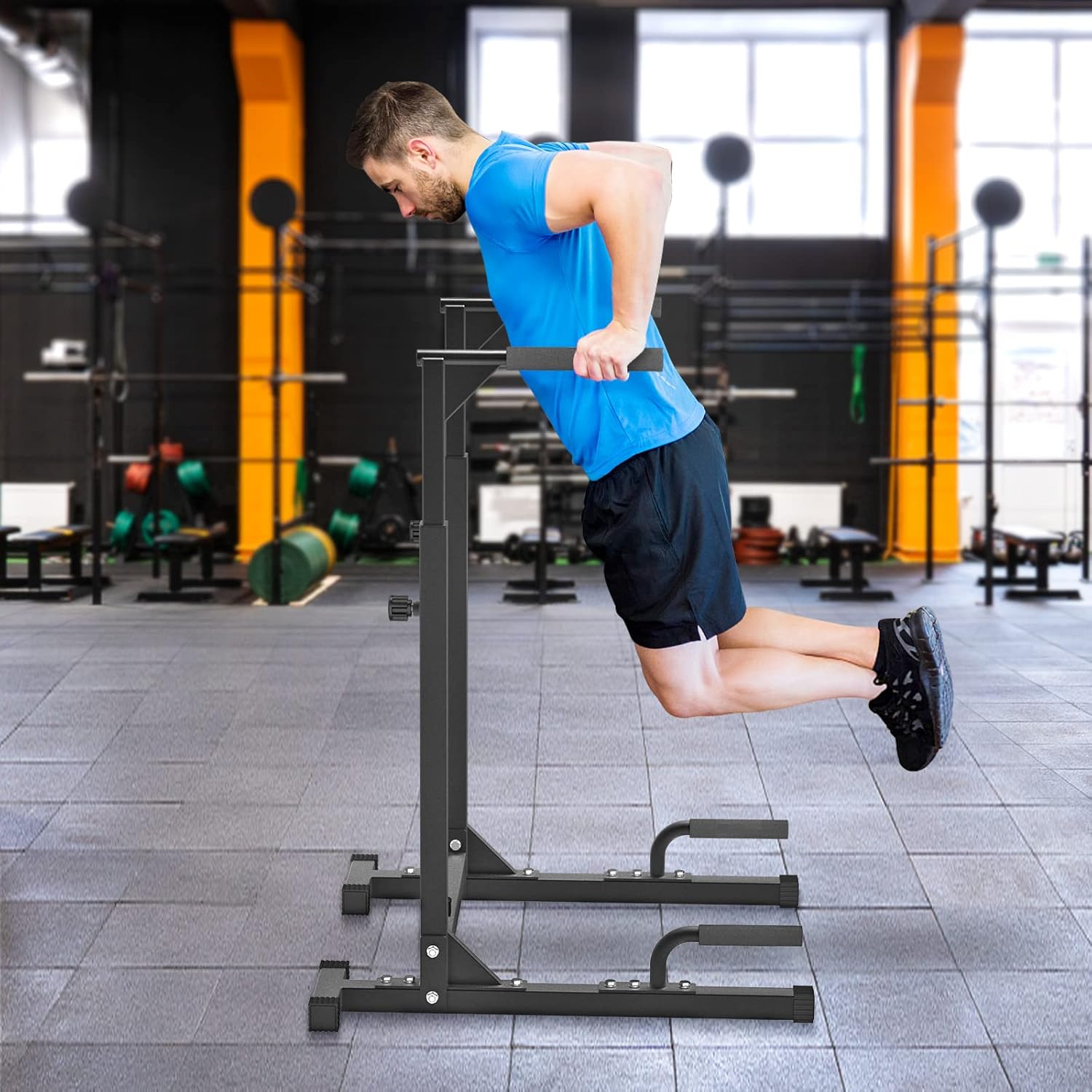 Home Gym Equipment Metal Push- - مراجعة Dip Bar Parallel وسعره