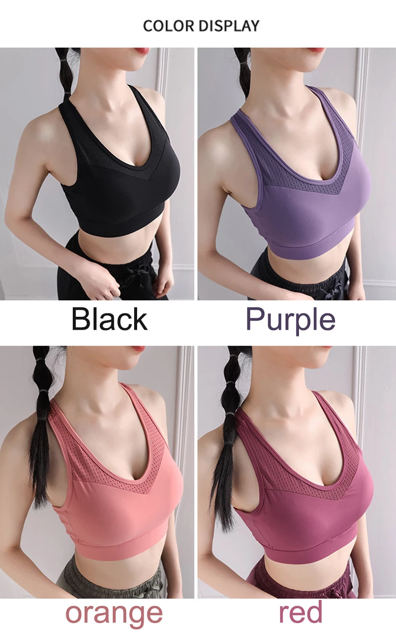 S-5XL Sports Top Yoga Bra Wome - مراجعة Yoga Fitness Plus وسعره