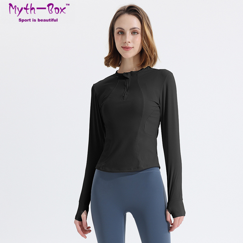 Autumn Women Yoga Shirts Long  - مراجعة Yoga Fitness Qc وسعره