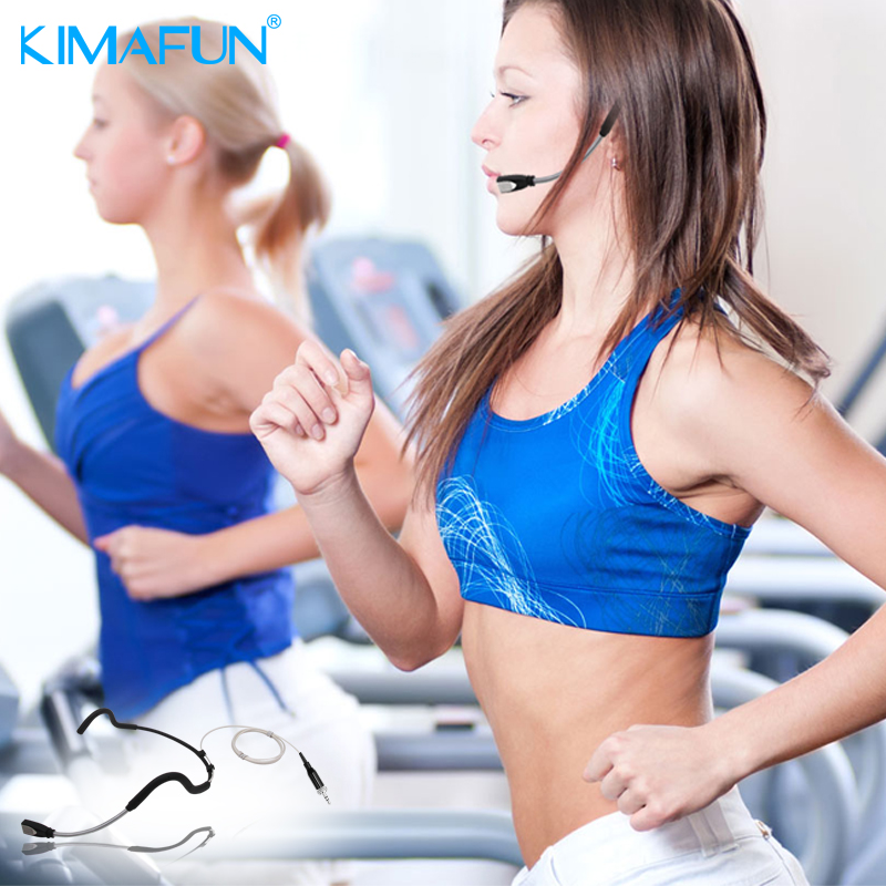 KIMAFUN Pro Wired Headset Micr - مراجعة Yoga Fitness Instructor وسعره