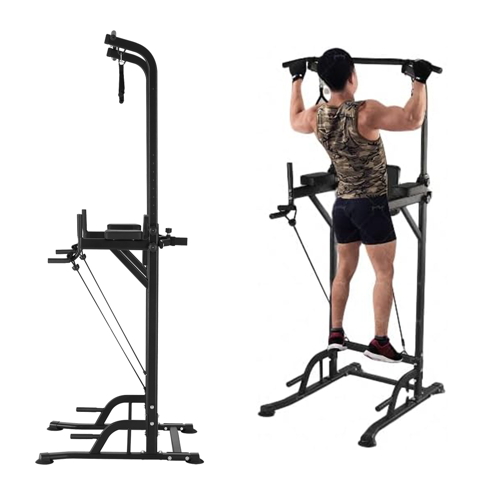 Pull up Station Power Tower Di - مراجعة Dip Bar Parallel وسعره