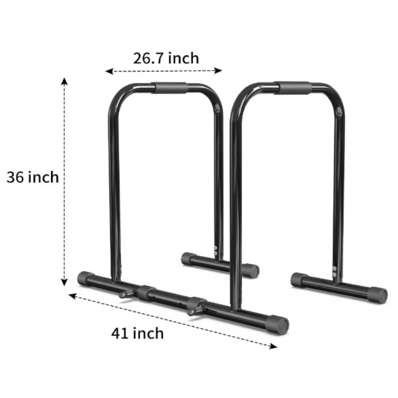 Adjustable Steel Dip Station A - مراجعة Dip Bar Parallel وسعره