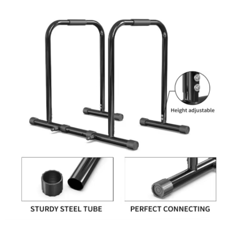 Adjustable Steel Dip Station A - مراجعة Dip Bar Parallel وسعره