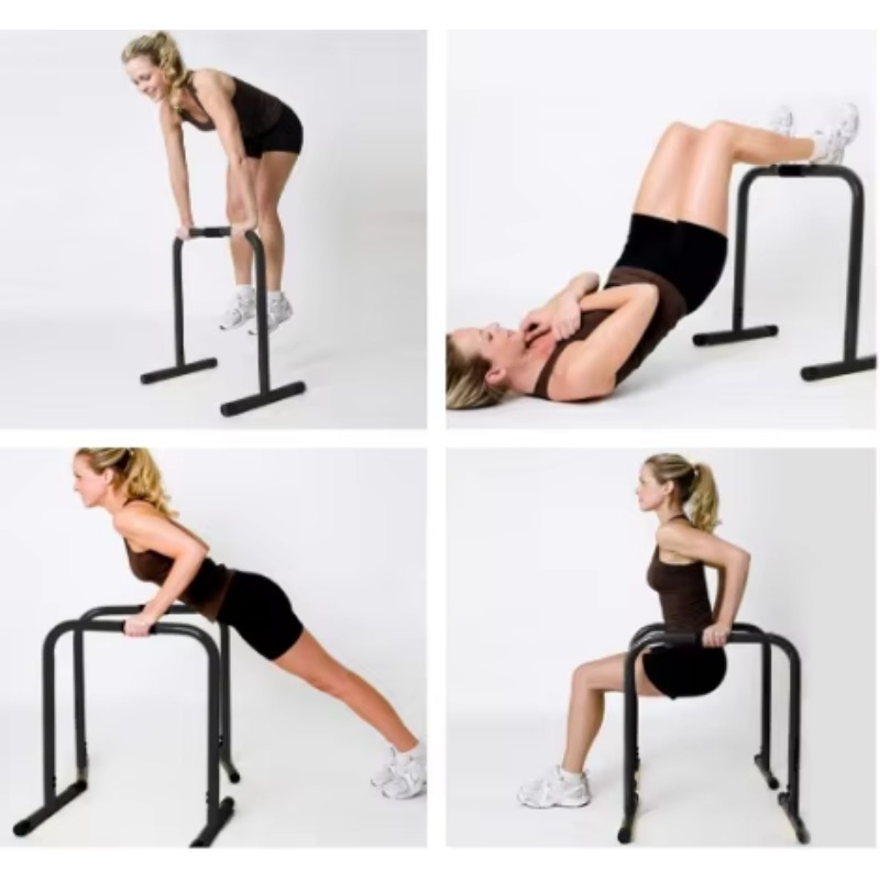 Adjustable Steel Dip Station A - مراجعة Dip Bar Parallel وسعره