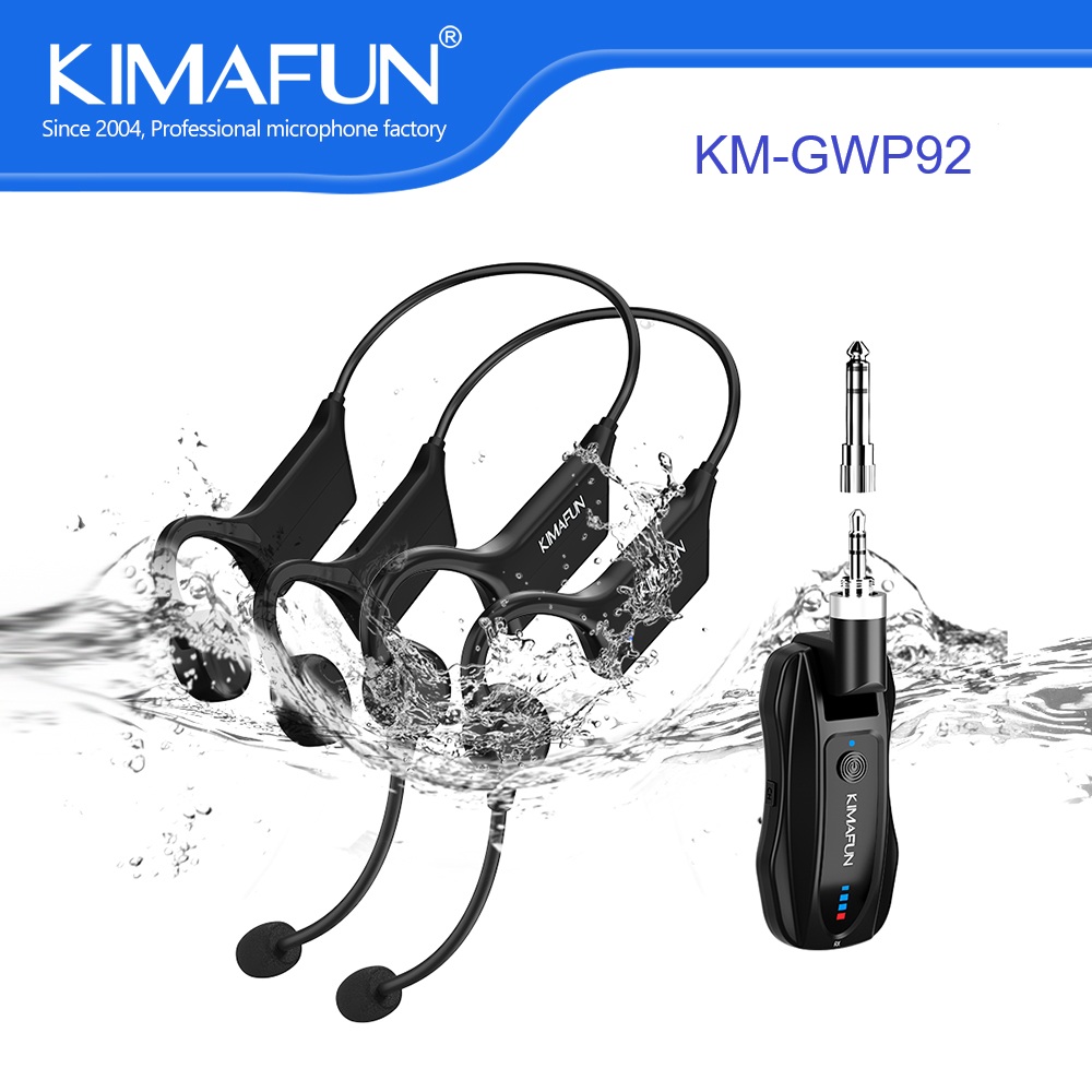 KIMAFUN Dual Wireless Headset  - مراجعة Yoga Fitness Instructor وسعره