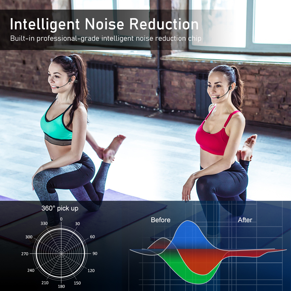 KIMAFUN Dual Wireless Headset  - مراجعة Yoga Fitness Instructor وسعره