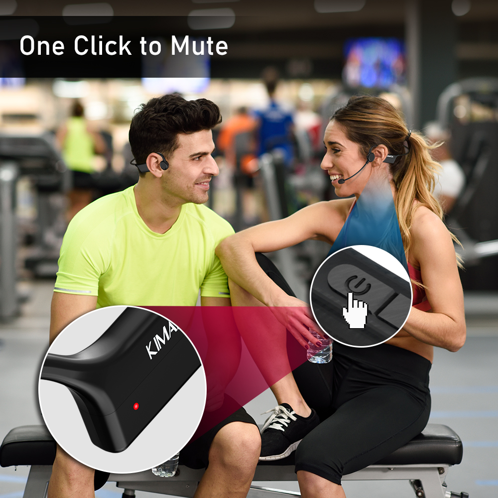 KIMAFUN Dual Wireless Headset  - مراجعة Yoga Fitness Instructor وسعره