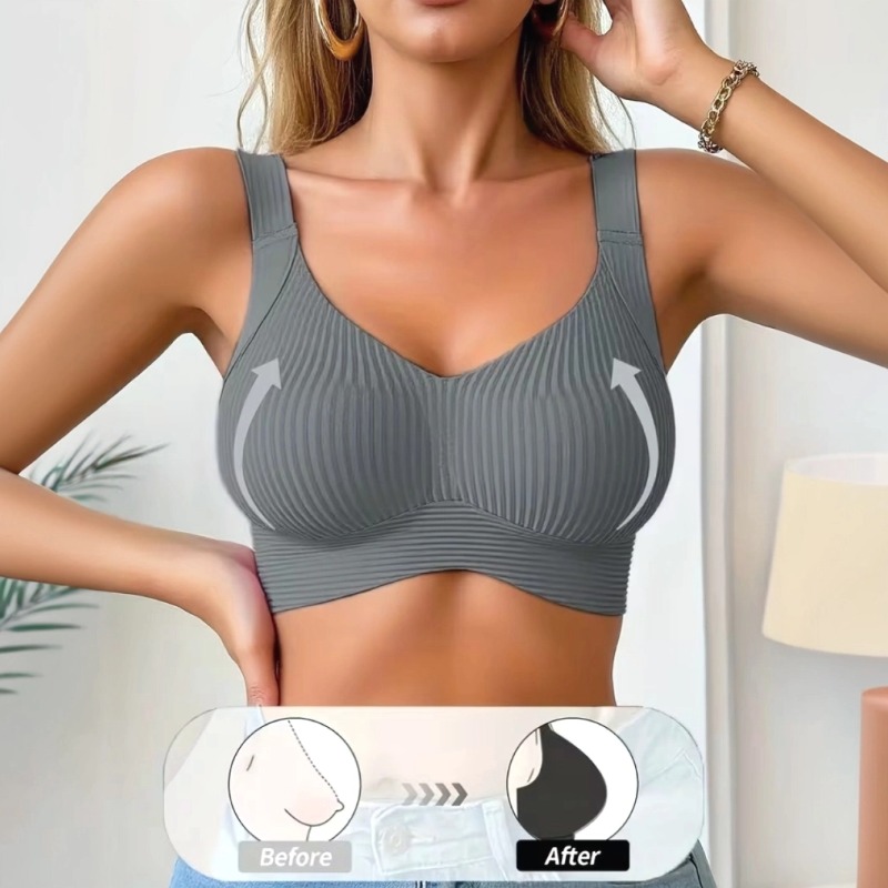 Seamless Sport Yoga Bras for W - مراجعة Stretch Strap Yoga وسعره