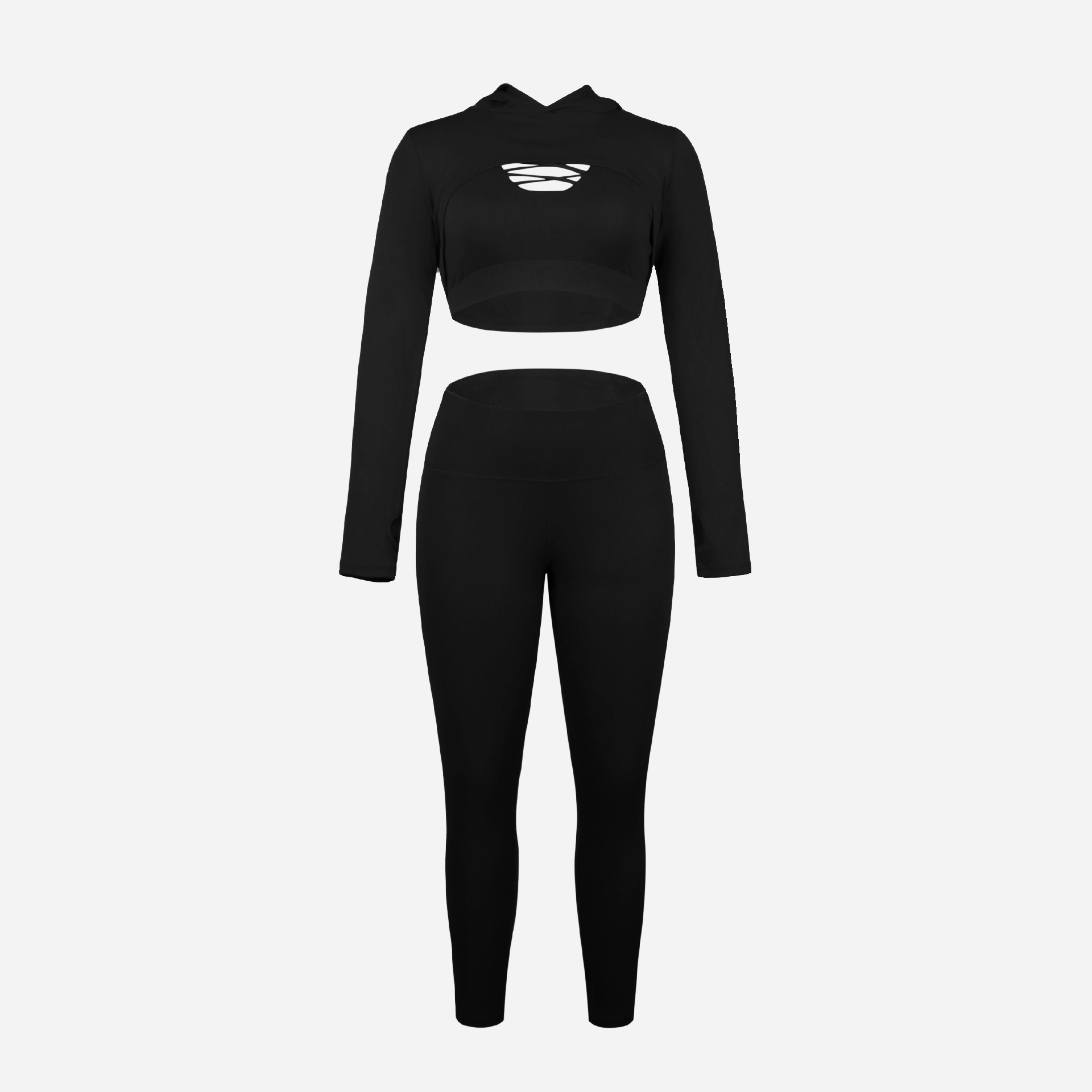 3 Pieces Women's Yoga Fitness  - مراجعة Yoga Fitness Wear وسعره