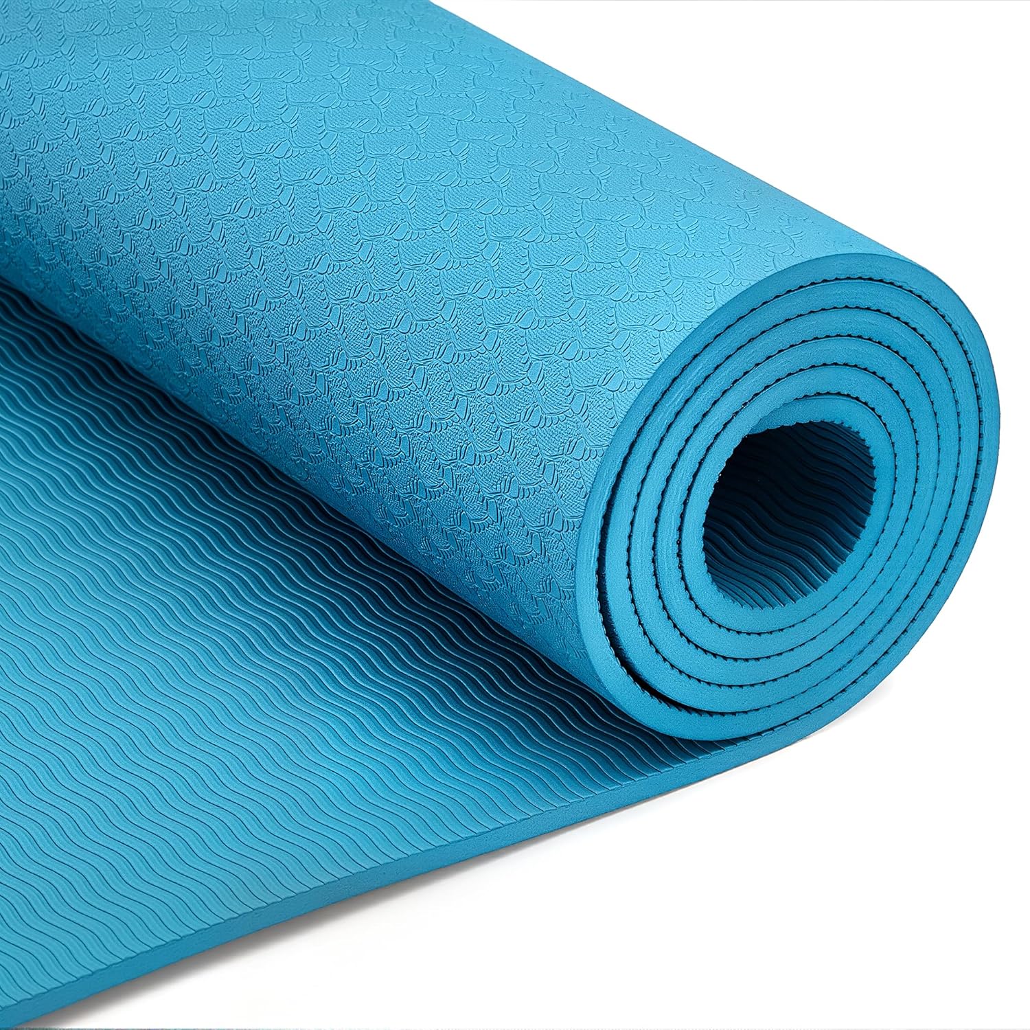 1/4 Inch Thick TPE Exercise Yo - مراجعة Yoga Fitness Mat وسعره