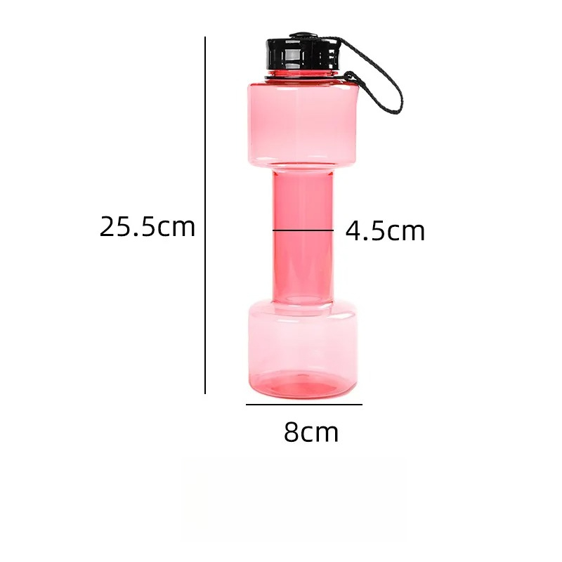 1pc  Dumbbell Shaped Water Bot - مراجعة Yoga Fitness Gear وسعره