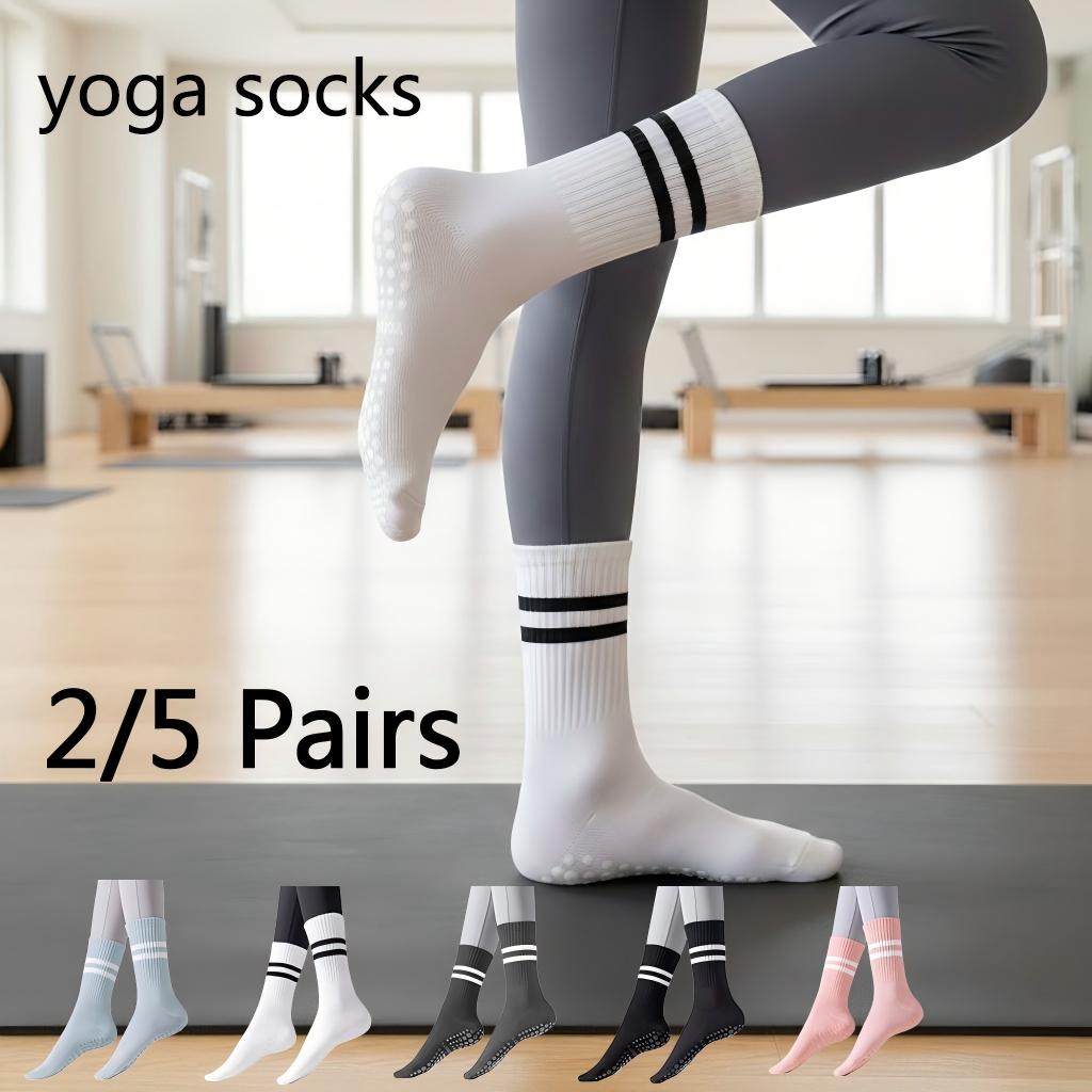 Women Non Slip Yoga Socks, Gri - مراجعة Yoga Fitness Wear وسعره