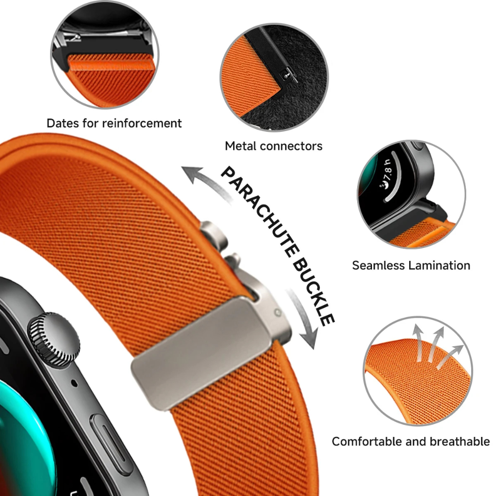 Parachute Buckle Nylon Band fo - مراجعة Wrist Wraps Fitness وسعره