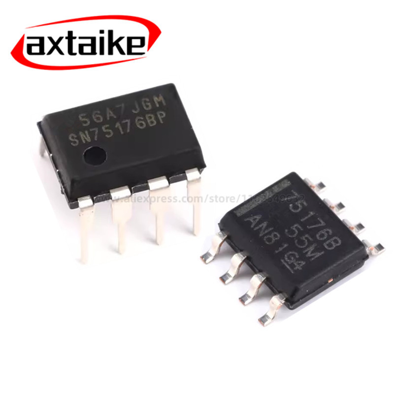 10PCS SN75176BP DIP-8 SN75176B - مراجعة Dip Bar Parallel وسعره