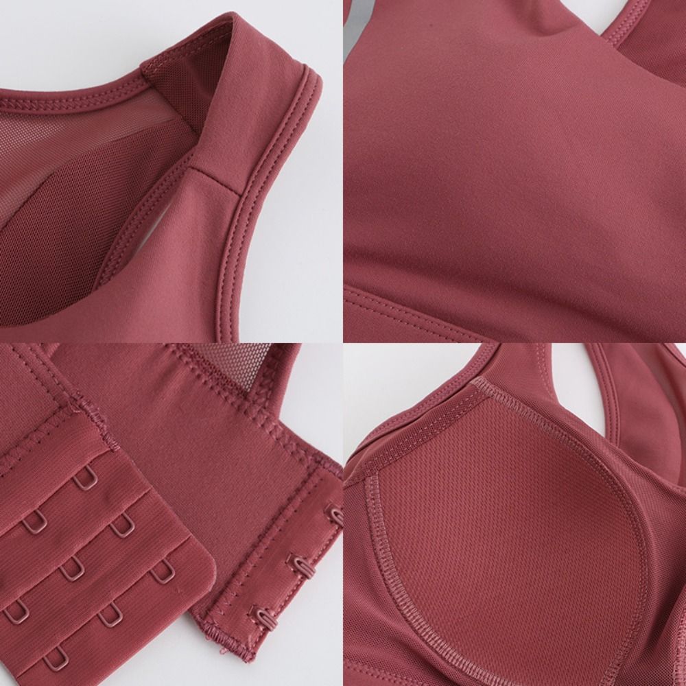Solid Color I-shaped Sports Br - مراجعة Yoga Fitness Plus وسعره