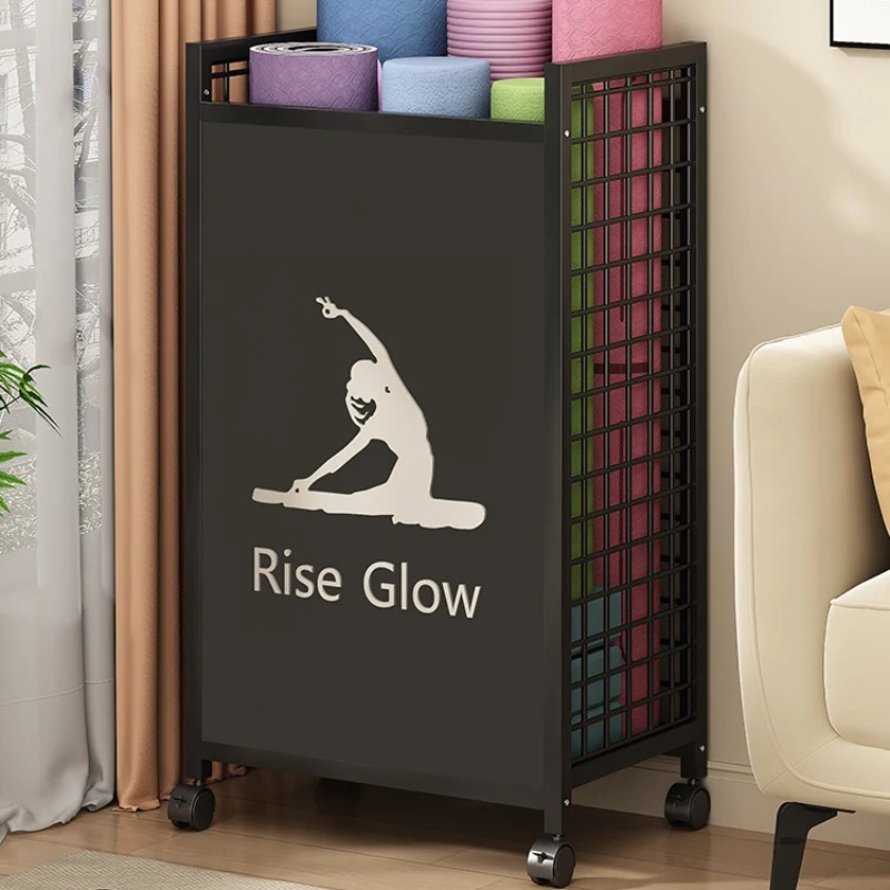 Mobile Fitness Cart with Wheel - مراجعة Yoga Fitness Gear وسعره