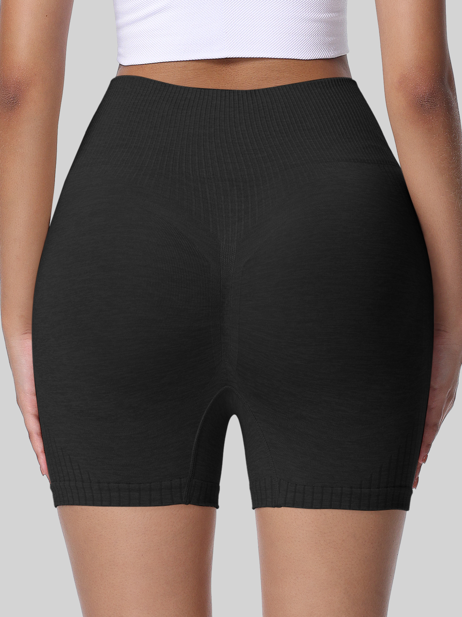 High Waist Elastic Yoga Shorts - مراجعة Yoga Fitness Gear وسعره