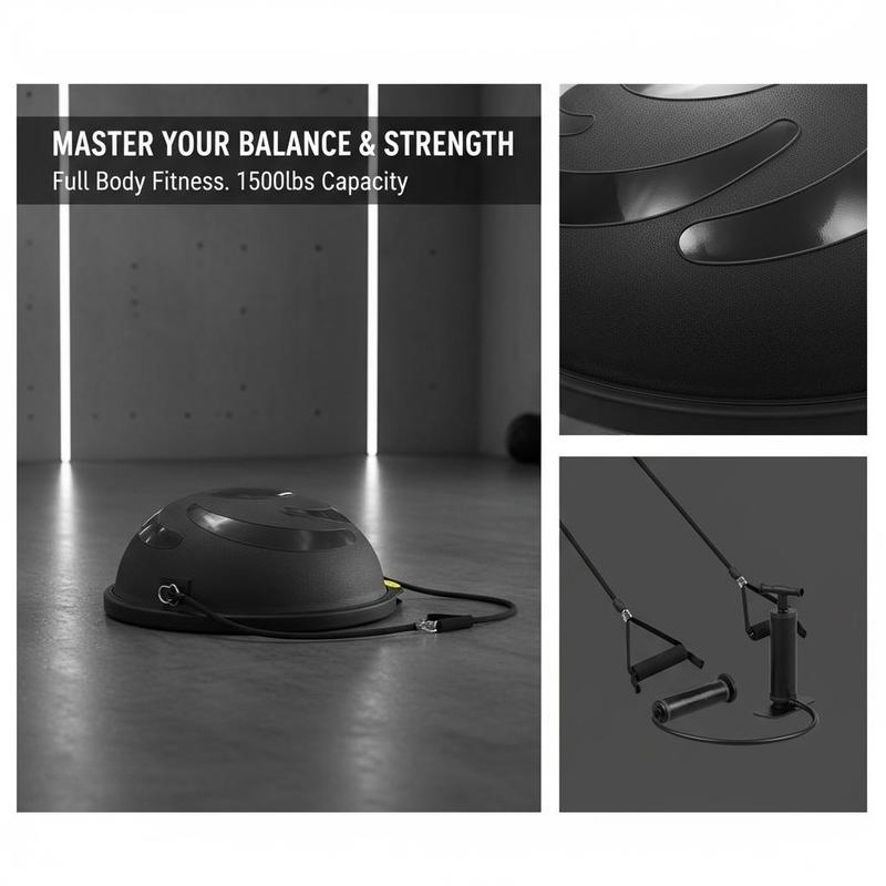 Semi-Sphere Balance Trainer 26 - مراجعة Yoga And Fitness Studio وسعره