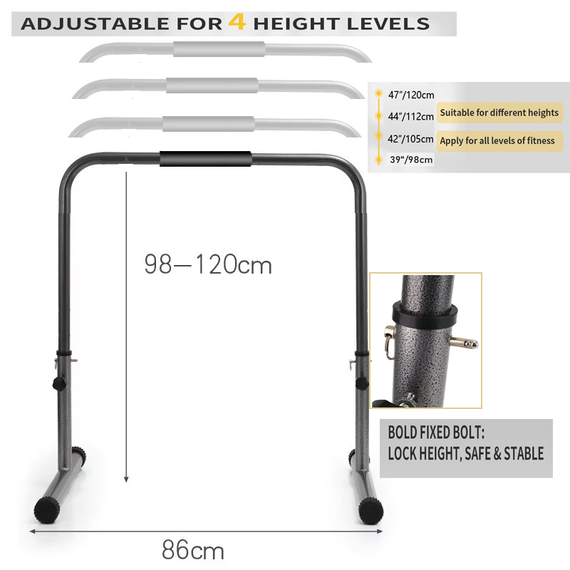 Portable Fitness Home Parallel - مراجعة Dip Bar Parallel وسعره