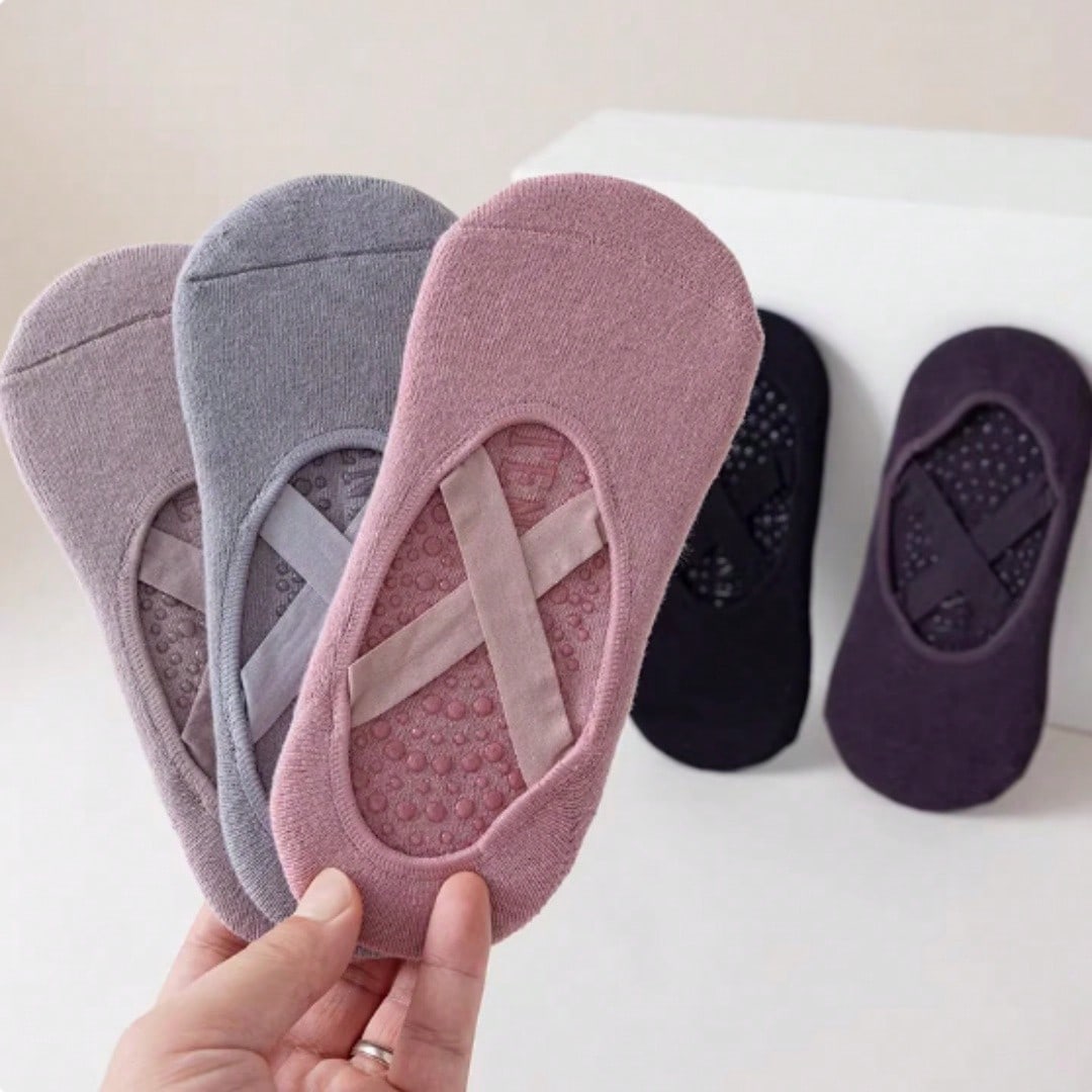 Anti-slip silicone sole yoga s - مراجعة Yoga Fitness Mat وسعره