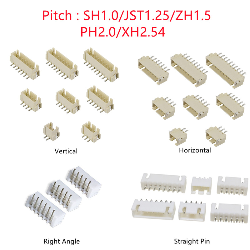 10PCS SH/JST/ZH/PH/XH Pitch 1. - مراجعة Dip Bar Parallel وسعره