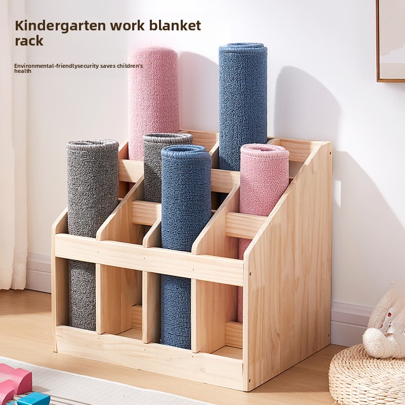 Solid Wood Floor Storage Rack  - مراجعة Yoga Fitness Gear وسعره