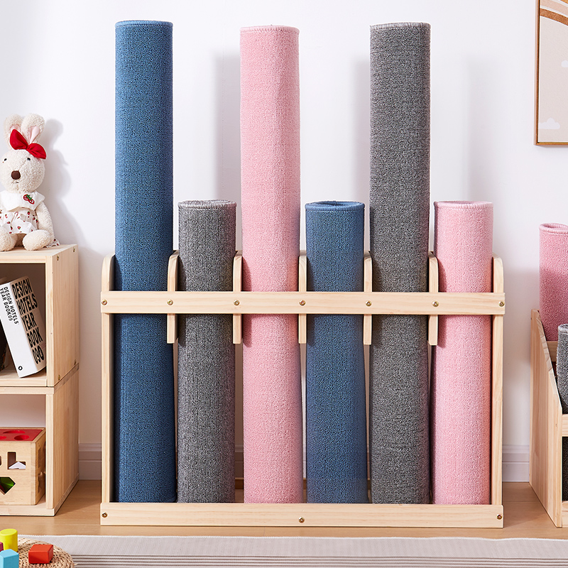 Solid Wood Floor Storage Rack  - مراجعة Yoga Fitness Gear وسعره