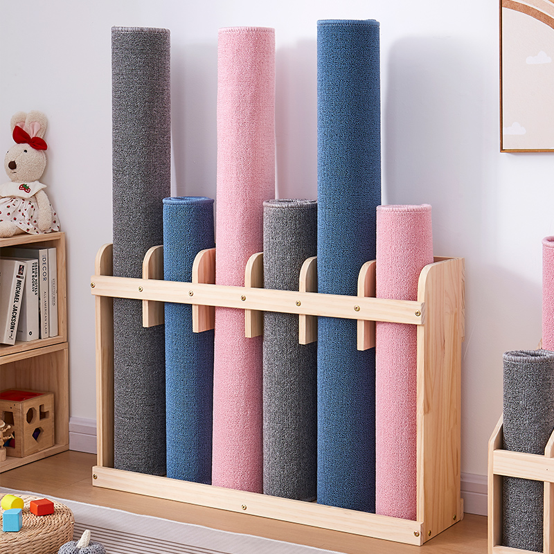 Solid Wood Floor Storage Rack  - مراجعة Yoga Fitness Gear وسعره