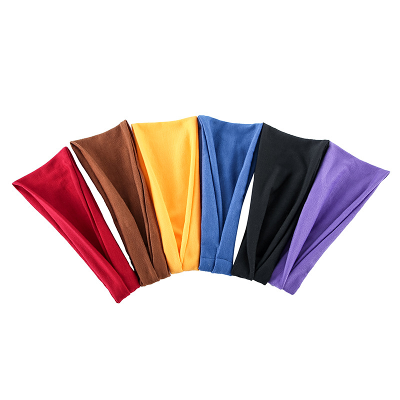 Solid Color Sports Yoga Headba - مراجعة Stretch Strap Yoga وسعره