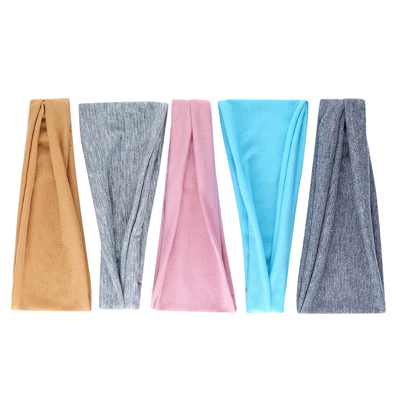 Solid Color Sports Yoga Headba - مراجعة Stretch Strap Yoga وسعره