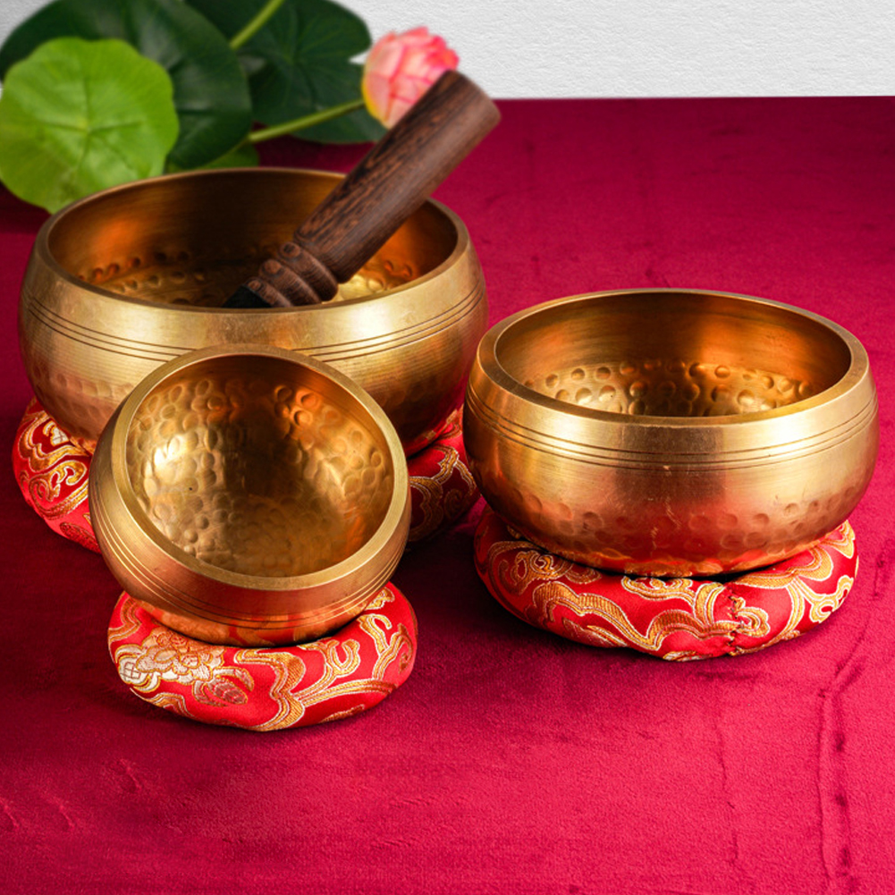 Tibetan Singing Bowl Set Uniqu - مراجعة Yoga Fitness Outfit وسعره