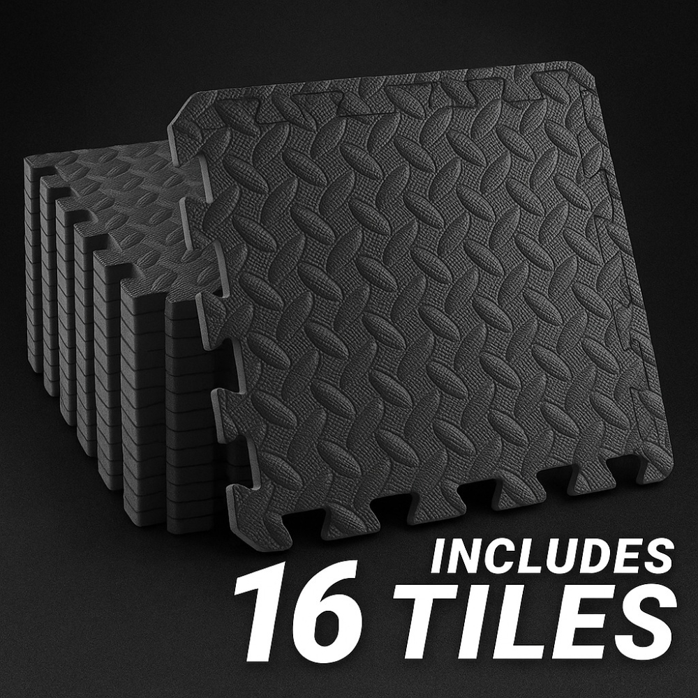 16 Piece Fitness Yoga Mat Soft - مراجعة Yoga Fitness Mat وسعره