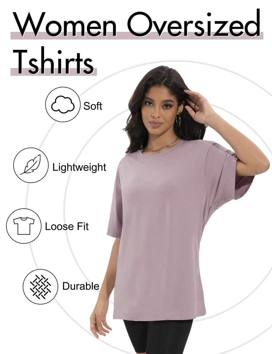 Plus Size Women Loose Fit Roun - مراجعة Yoga Fitness Plus وسعره