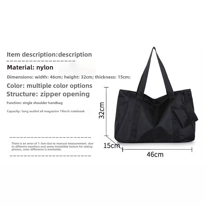 Solid Color Women's Dance Bag  - مراجعة Yoga Fitness Instructor وسعره