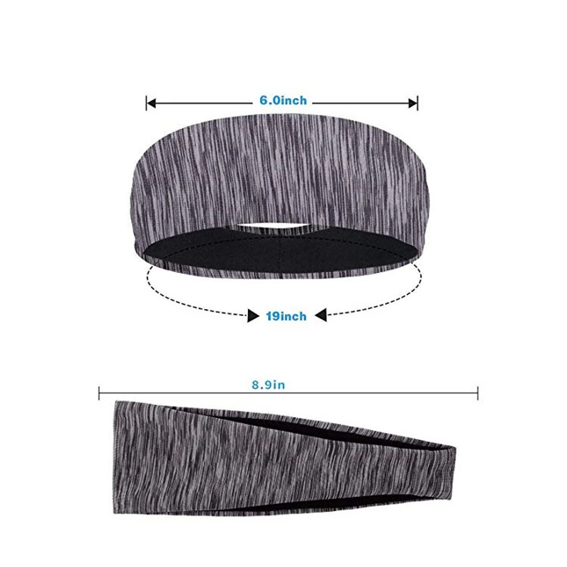 3PCS Sweatband for Men Women E - مراجعة Stretch Strap Yoga وسعره