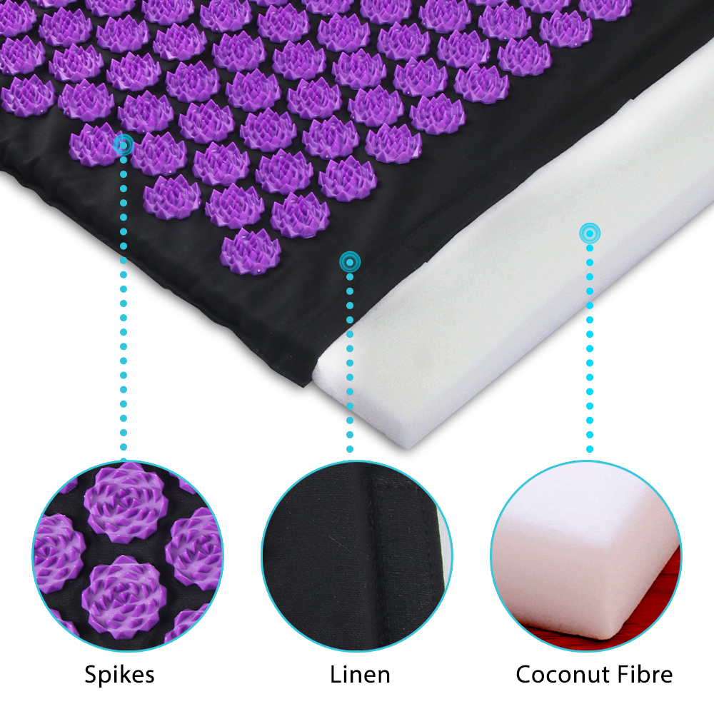 Acupressure Yoga Mat Kuznetsov - مراجعة Yoga Fitness Mat وسعره