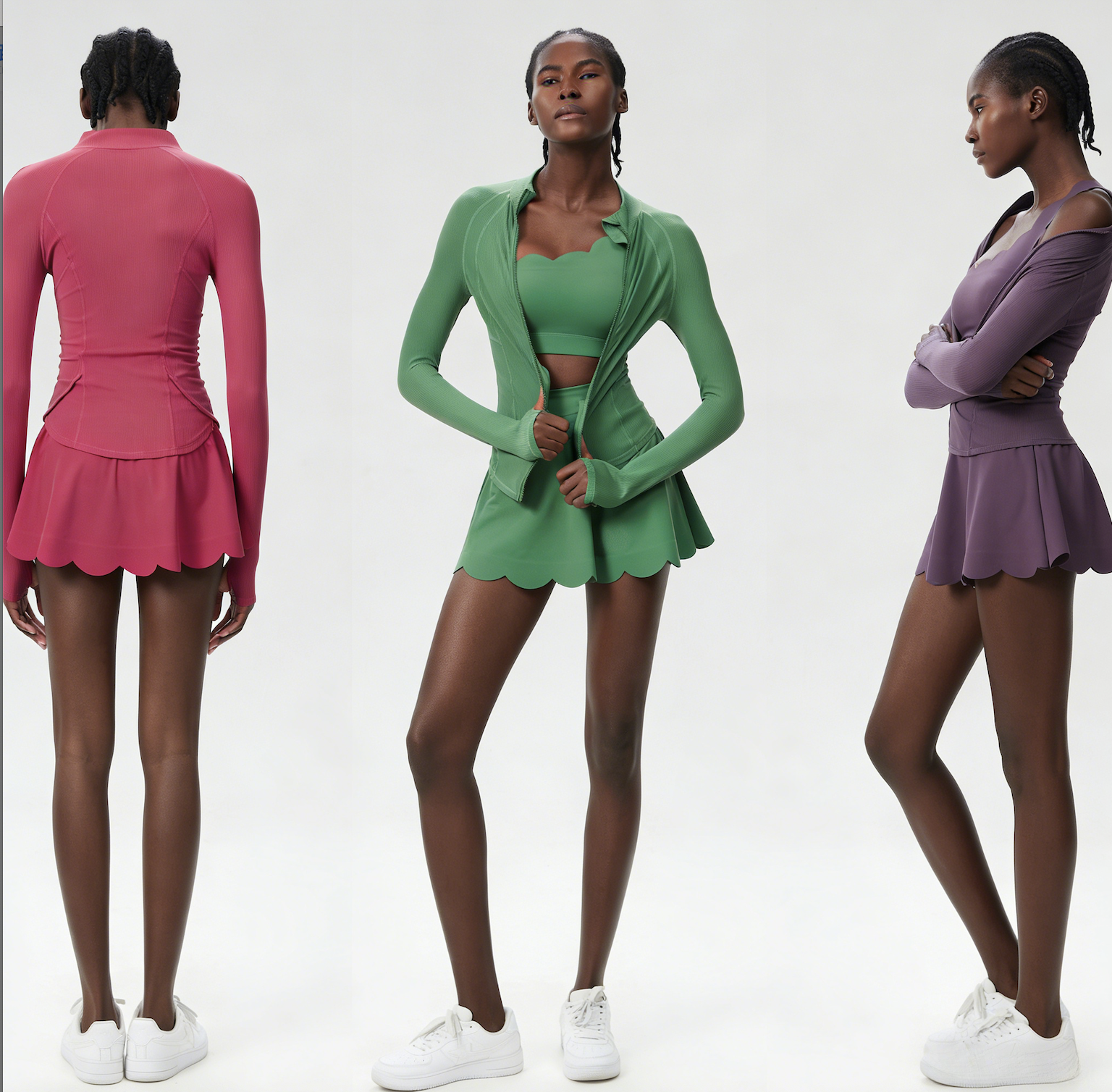 3Pcs Sports Tennis Yoga Suit W - مراجعة Yoga Fitness Plus وسعره