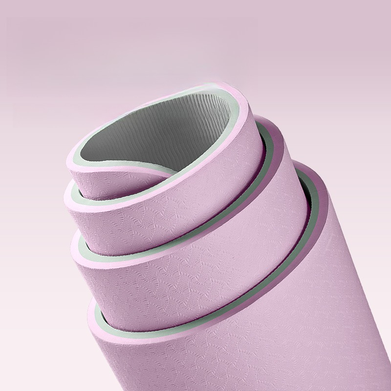 Tpe Yoga Mat For Beginners Ext - مراجعة Yoga Fitness Mat وسعره