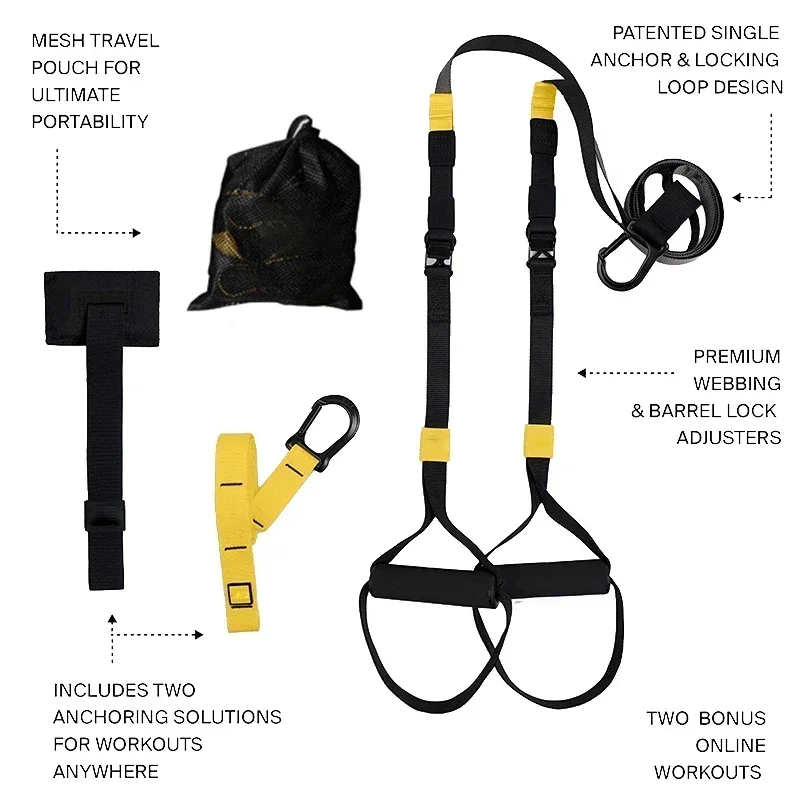 Training Strap Fitness Strengt - مراجعة Yoga Fitness Trx وسعره