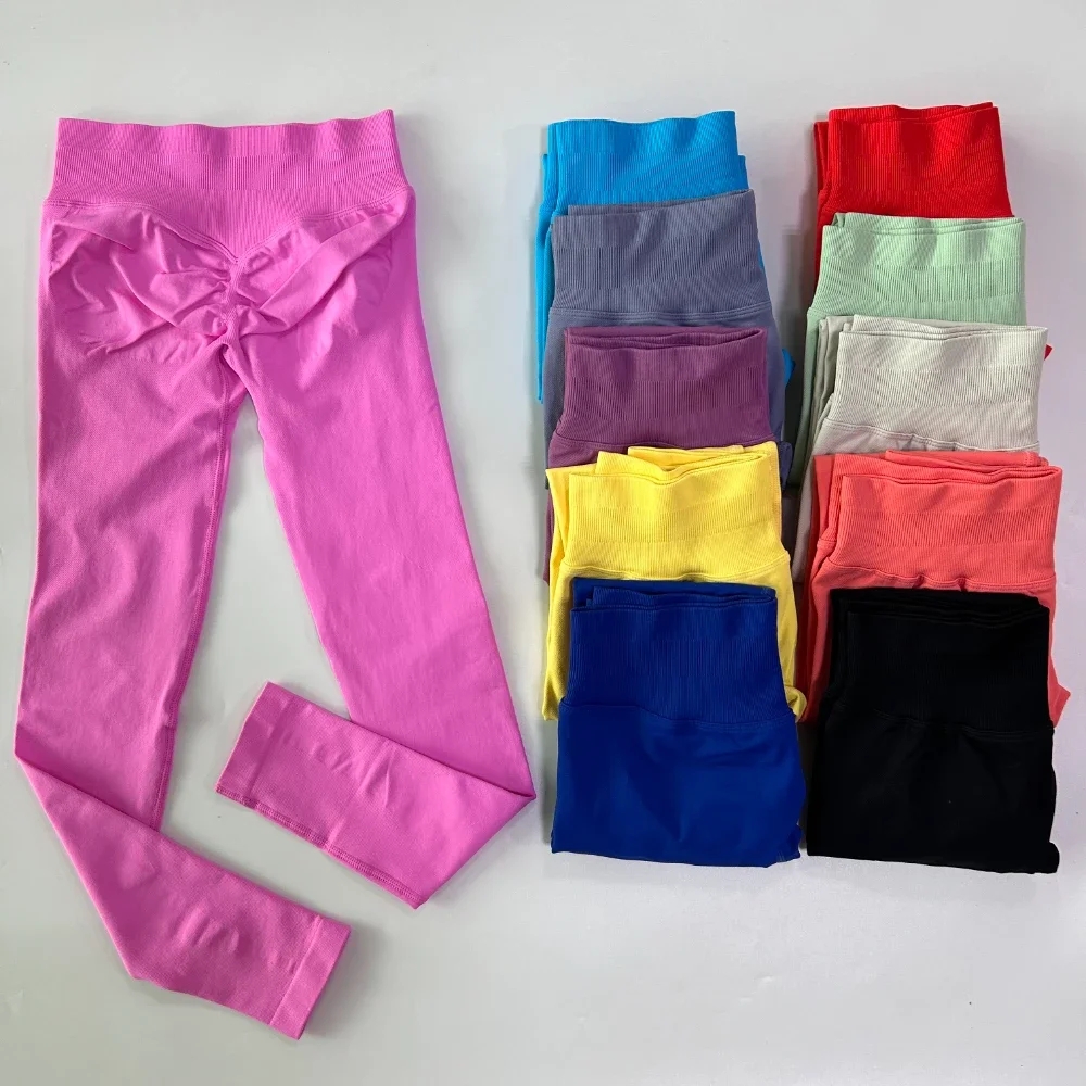 Yoga Leggings Women Low Ribbed - مراجعة Stretch Strap Yoga وسعره