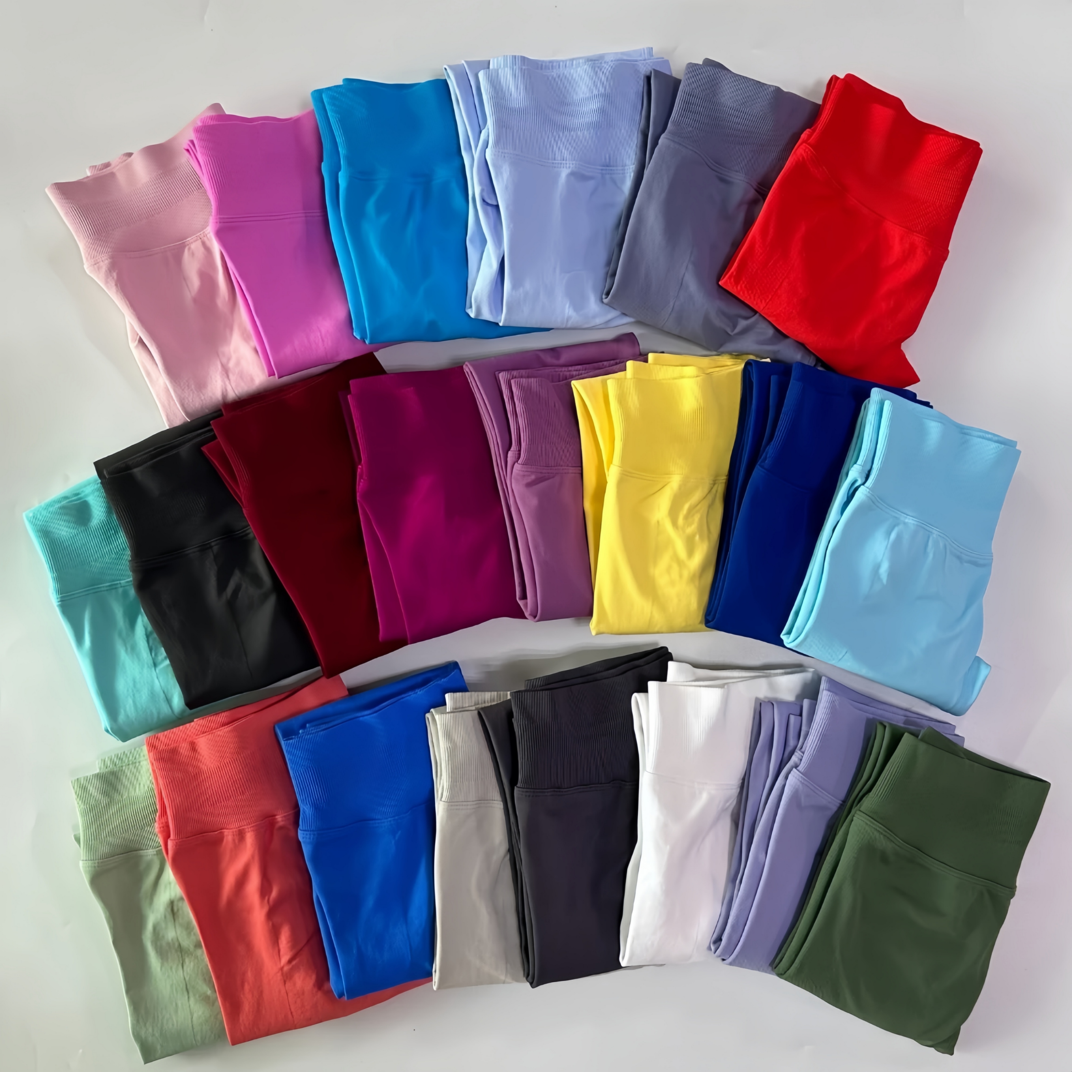 Yoga Leggings Women Low Ribbed - مراجعة Stretch Strap Yoga وسعره