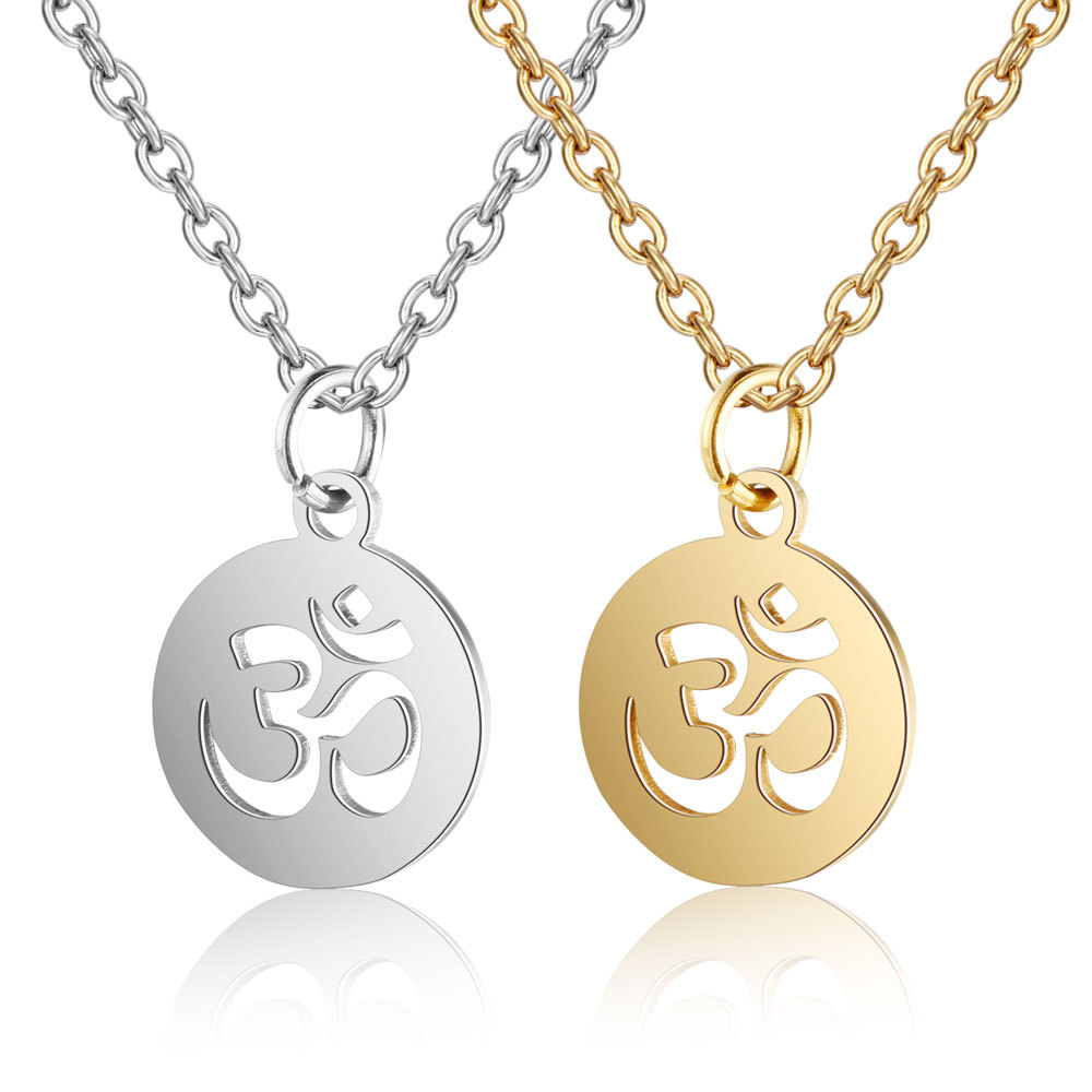 Small Yoga Pendant Gold Color  - مراجعة Yoga Fitness Zone وسعره