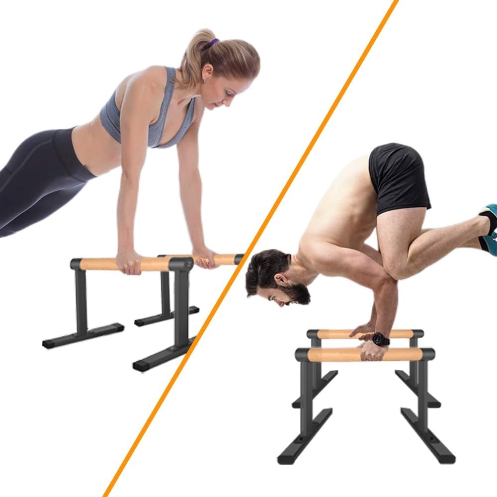 Wooden Parallel Bar & Dip Bar  - مراجعة Dip Bar Parallel وسعره