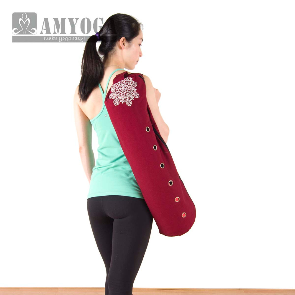 Canvas Yoga Mat Bag Single Sho - مراجعة Yoga Fitness Mat وسعره