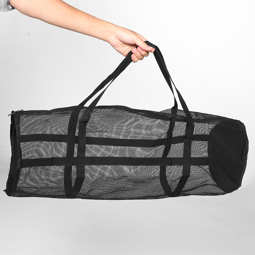 Mesh Gym Storage Bag Extra Lar - مراجعة Yoga Fitness Gear وسعره