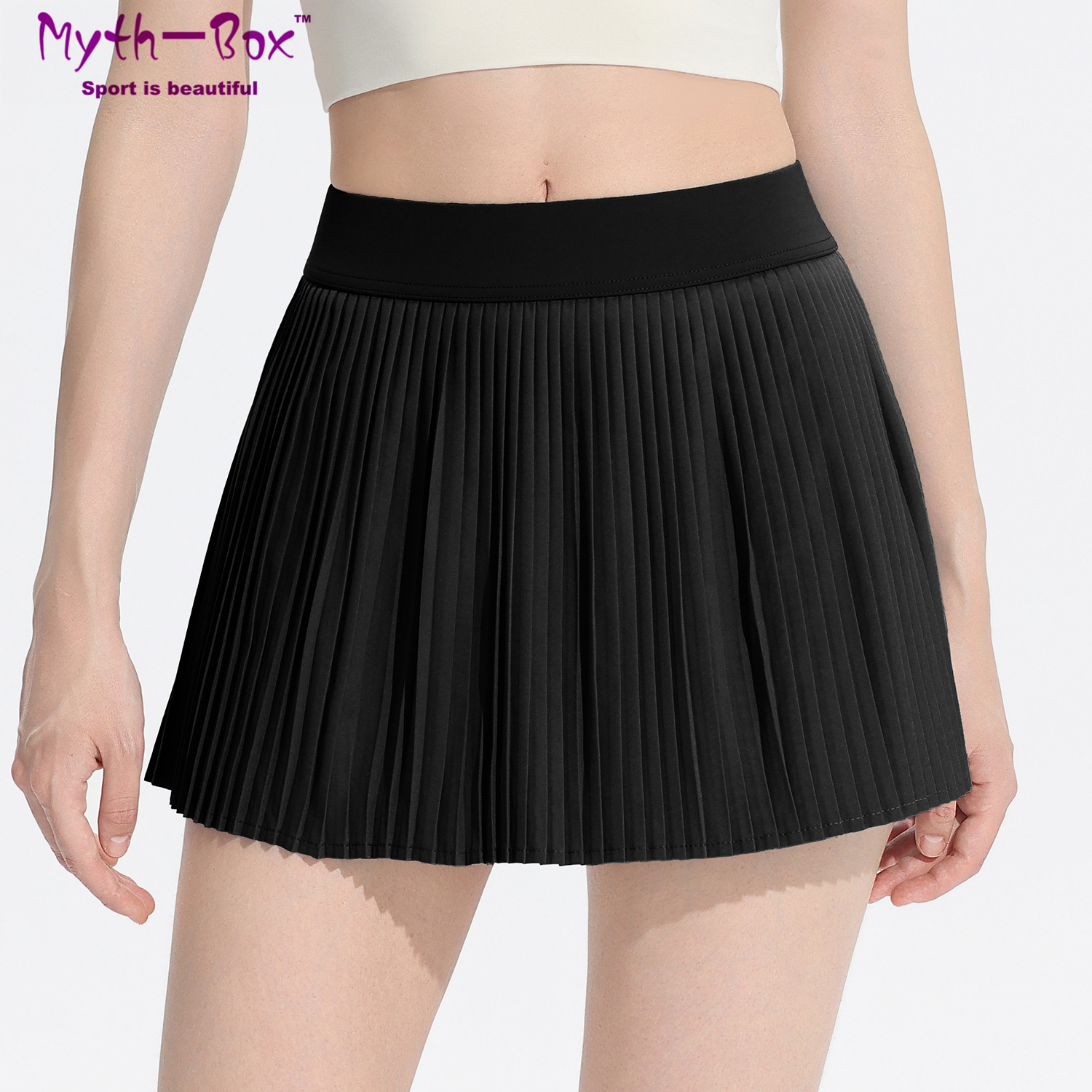 Summer Women Sport Pleated Ski - مراجعة Yoga Fitness Qc وسعره