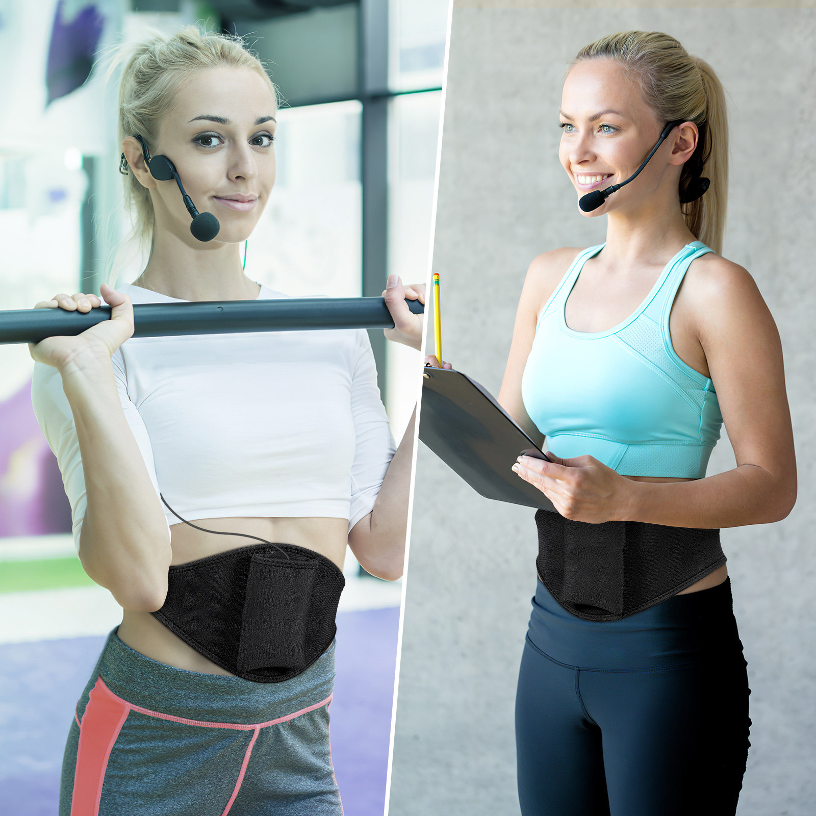 Premium Mic Belt for Fitness I - مراجعة Yoga Fitness Instructor وسعره